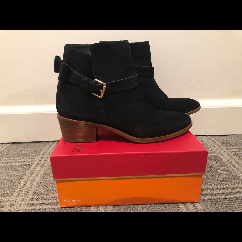 Kate Spade Bow Ankle Boots